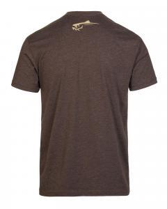 brown bow and rod t-shirt back