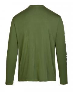 bow & rod performance fishing shirt green